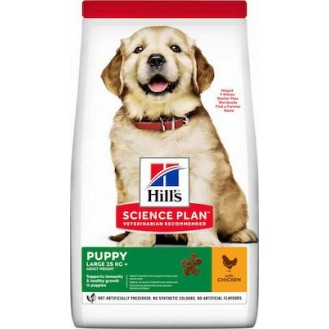 Hill's Science Plan Large Breed Puppy Dry Food with Chicken 14.5kg Bonus Bag