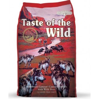 Taste Of The Wild Southwest Canyon Grain Free Dry Dog Food With Wild Boar 12.2kg