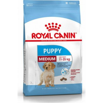Royal Canin Puppy Medium 4kg Dry Food for Medium Breed Puppies with Corn / Poultry