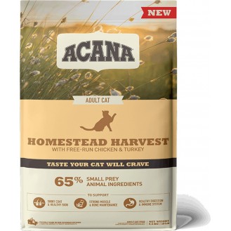 Acana Homestead Harvest Dry Food for Adult Cats with Chicken 0.34kg