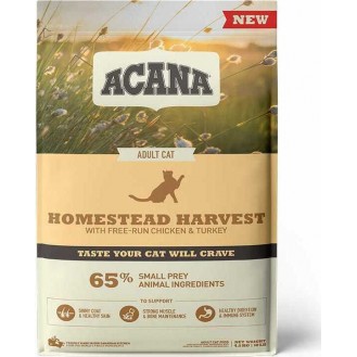 Acana Homestead Harvest Dry Food for Adult Cats with Chicken 1.8kg