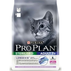 ProPlan Sterilized Adult Cat 7+ with Turkey 3kg