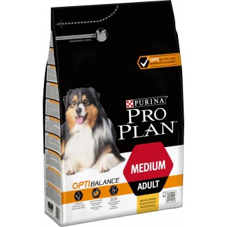 Purina Pro Plan Optibalance Medium Adult 3kg Dry Food for Medium Breed Adult Dogs with Chicken