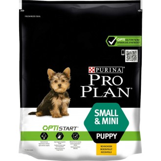 Purina Pro Plan OptiStart Small & Mini Puppy 0.7kg Dry Food for Small Breed Puppies with Chicken