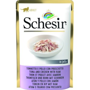 Schesir Nature for Cat Ham / Chicken / Tuna Jelly 85gr