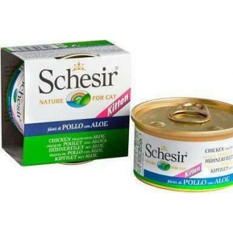 Schesir Kitten Chicken With Aloe in Jelly 85gr