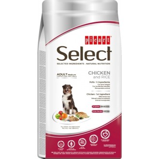 Picart Select Adult Medium 12kg Dry Food for Adult Dogs of Medium Breeds with Chicken / Rice