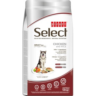 Picart Select Adult Maxi 12kg Dry Food for Adult Dogs of Large Breeds with Chicken / Rice