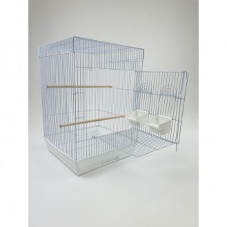 Parrot Cage White 904