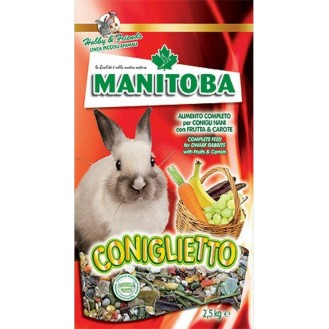 Manitoba Coniglietto Carrot Rabbit Food 2.5kg