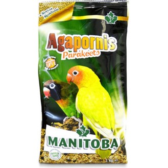 Manitoba Agapornis Parakeets Food for Medium Parakeets 1kg