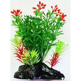 Plastic Plant Red Tip 