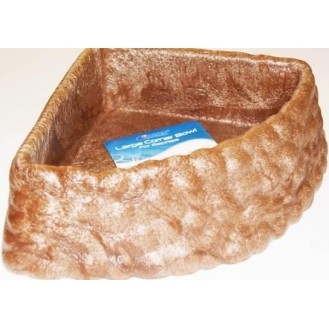 Reptile Dish Corner Medium 24x39x8cm