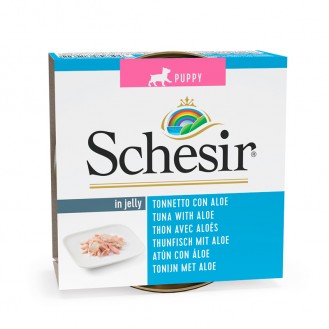 Schesir Puppy Tuna with Aloe In Jelly 150gr