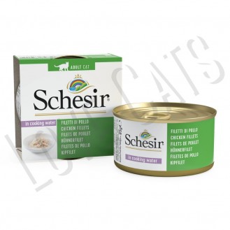 Schesir Adult Cat chicken fillets in jelly 85gr