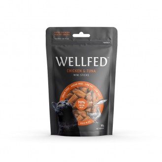 Wellfed Chicken&Tuna mini sticks 50gr