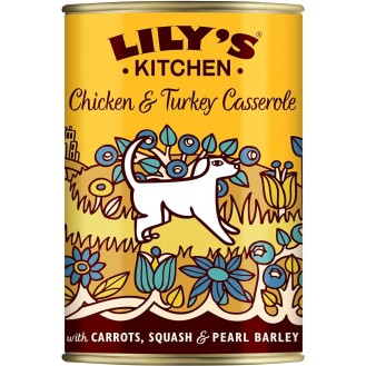 Lily's Kitchen Chicken&Tirkey Casserole 400gr