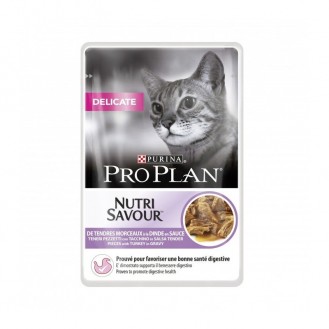 ProPlan Delicate cat with Turkey 85gr