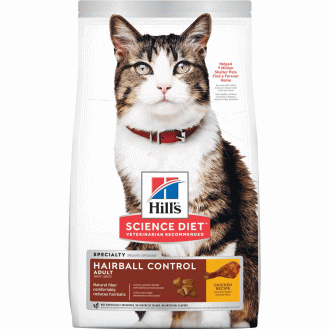 Hill's Hairball & Indoor Adult Cat with Chicken 3kg