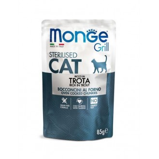 Monge Sterilised Cat 85gr Rich in Trout