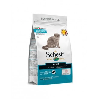 Schesir adult cat dry food Fish 400gr 