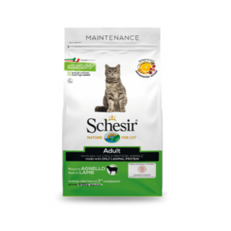 Schesir Adult Cat dry food with Lamb 1.5kg