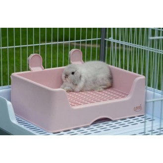 Rabbit Toilet with Grill